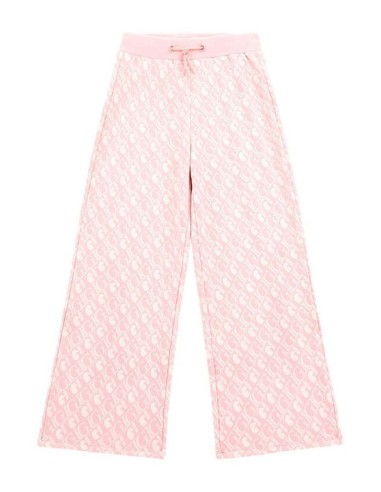 Guess Παιδικό Παντελόνι cream pink