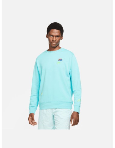 Nike Sportswear Essentials Ανδρικό Φούτερ Τιρκουάζ