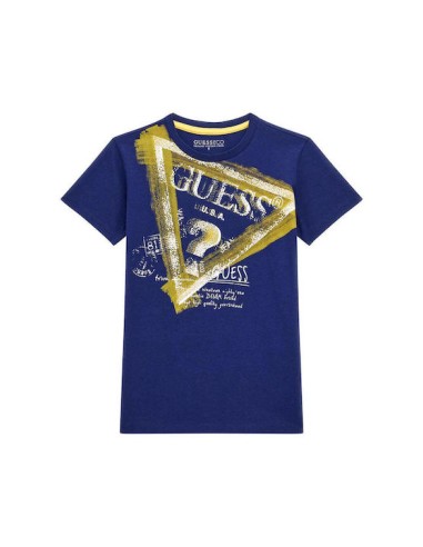 Guess Παιδικό T-shirt Μπλε