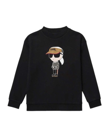 Karl Lagerfeld Παιδικό Φούτερ Μαύρη