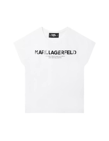Karl Lagerfeld Παιδικό T-shirt Λευκό